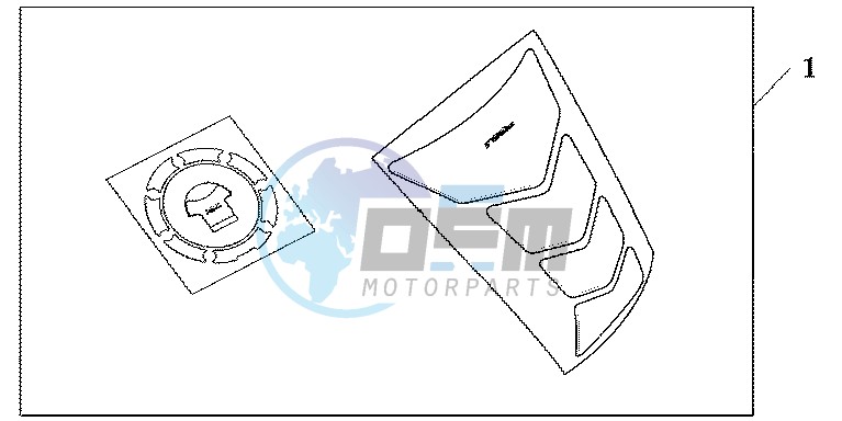 TANKPAD / FUEL LID COVER