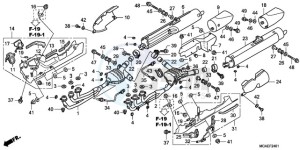 GL18009 Europe Direct - (ED / AB NAV) drawing EXHAUST MUFFLER (EXCEPT G L1800-BR)