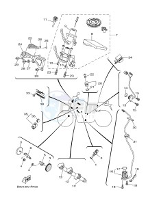 MTM850 MTM-850 XSR900 (B90A) drawing ELECTRICAL 2