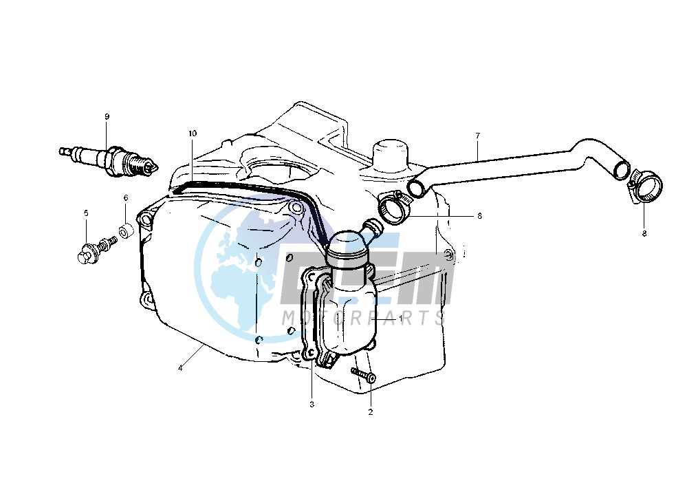 Cylinder head cover