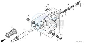 GL18009 Korea - (KO / AB) drawing SWINGARM