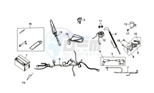 JOYRIDE 125 drawing WIRING HARNASS