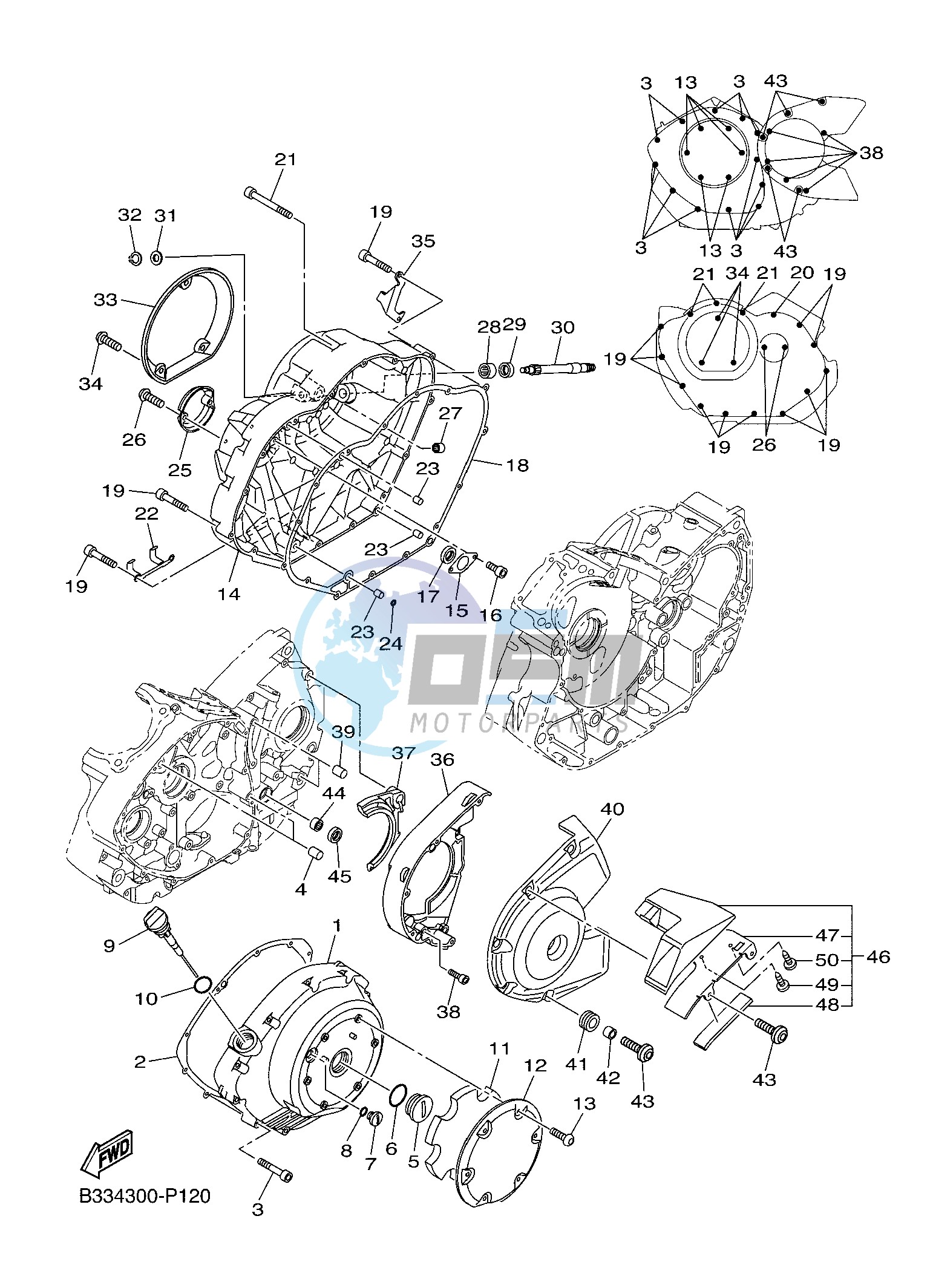 CRANKCASE COVER 1