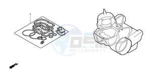 CR85R drawing GASKET KIT