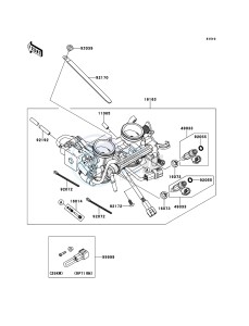 ER-6n ABS ER650B8F GB XX (EU ME A(FRICA) drawing Throttle