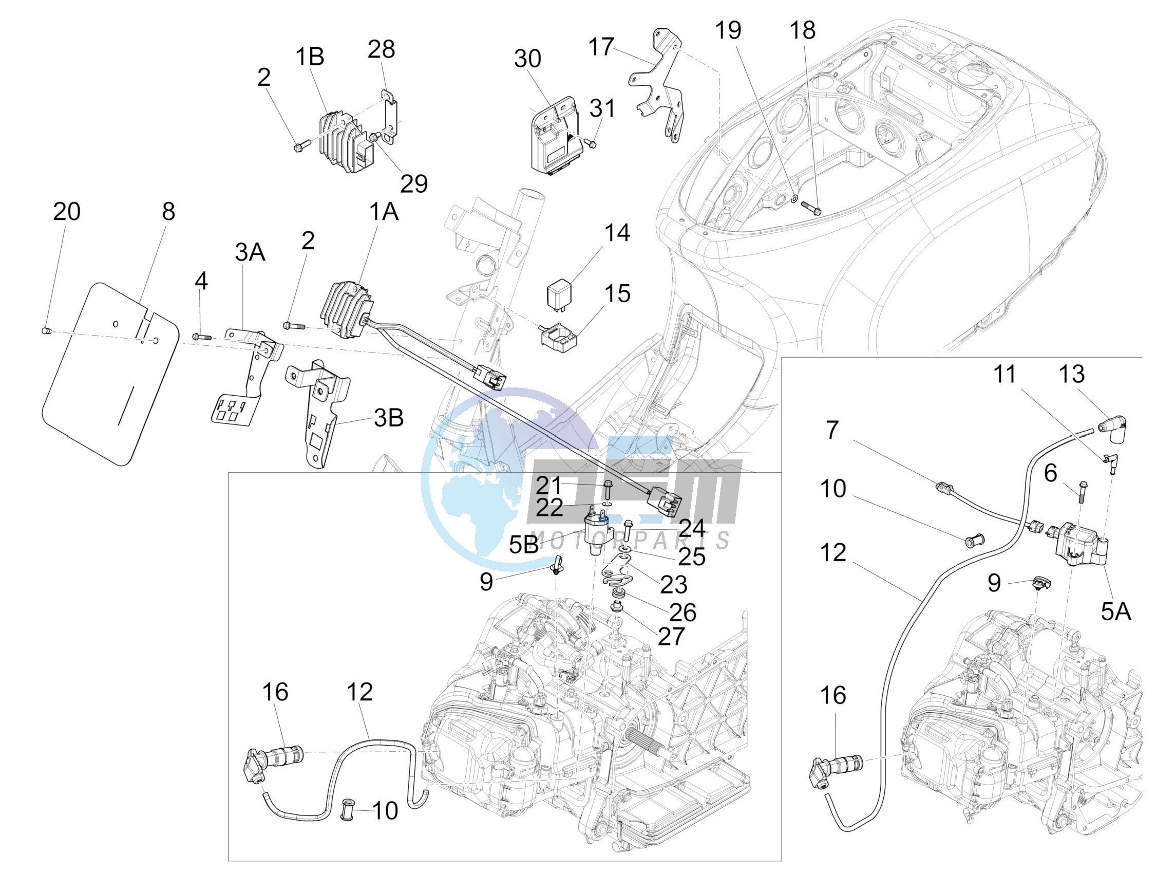 Voltage Regulators -ECU - H.T. Coil