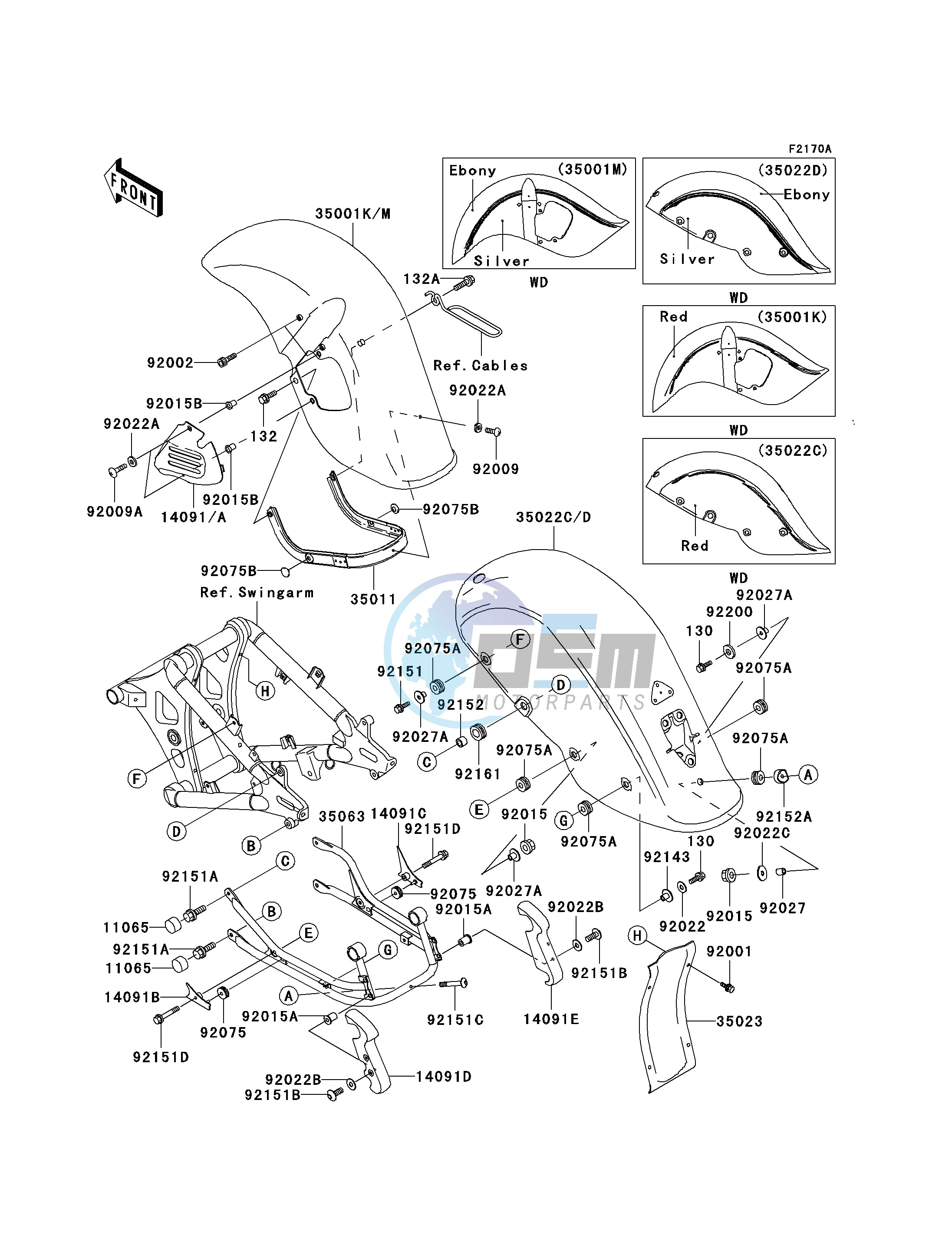 FENDERS -- E3 - E5- -