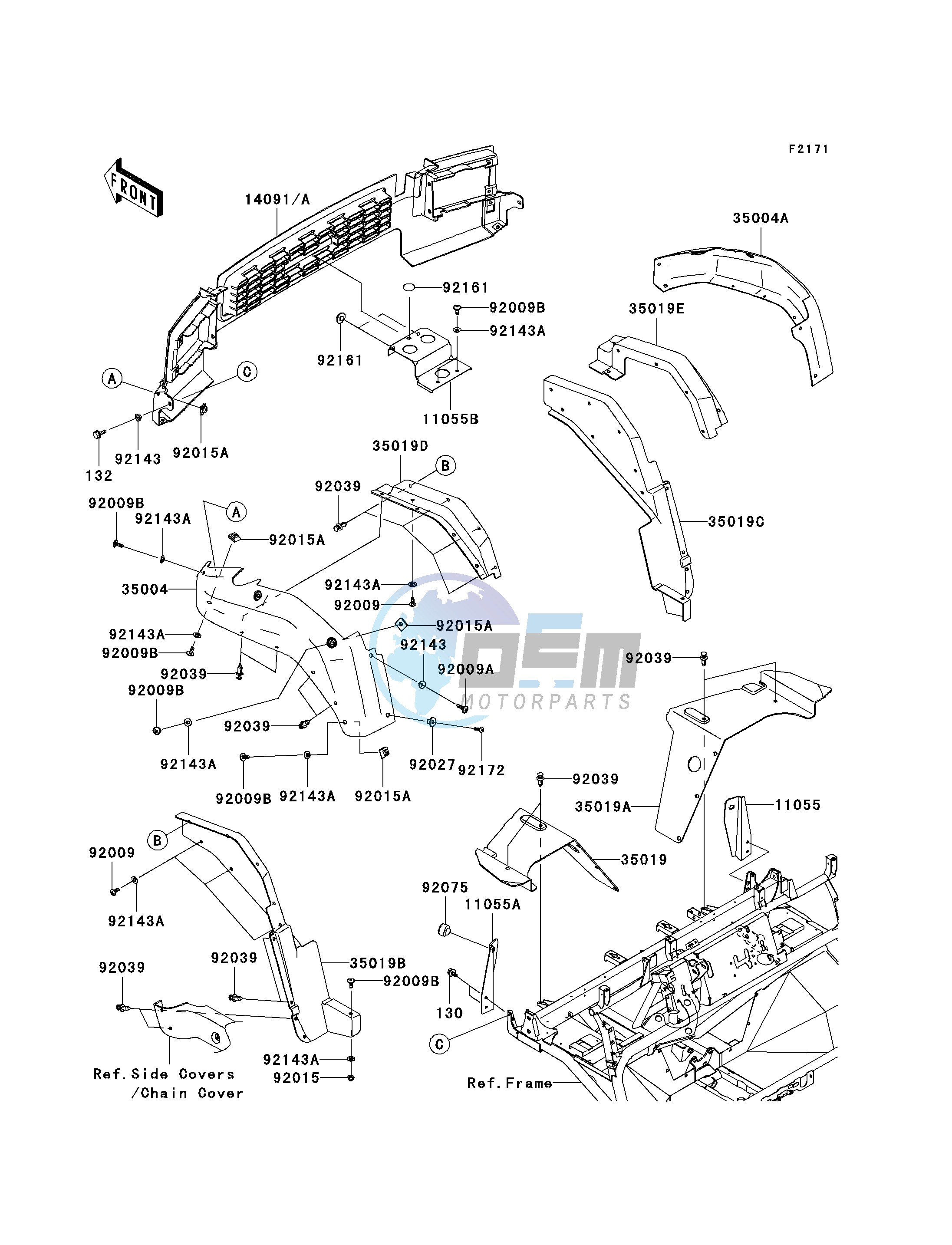 FRONT FENDER-- S- -