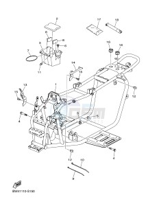 YFZ50 (BW43) drawing FRAME