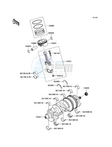 ZZR1400_ABS ZX1400FEF FR GB XX (EU ME A(FRICA) drawing Crankshaft/Piston(s)