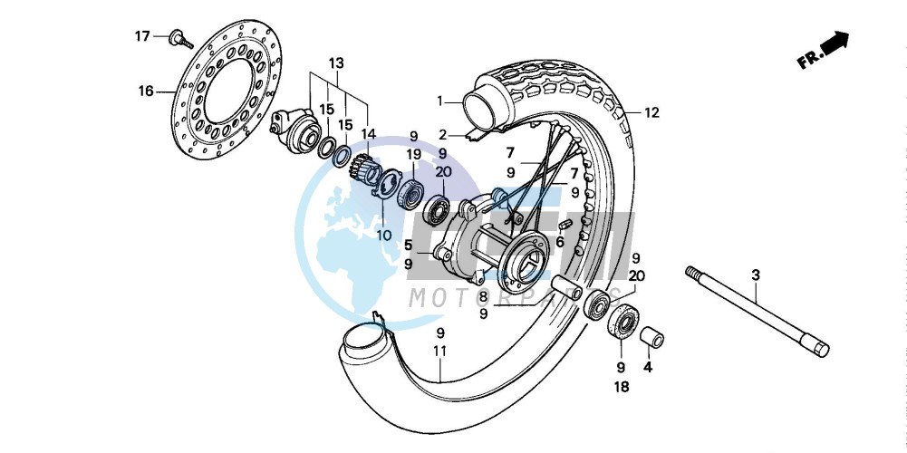 FRONT WHEEL