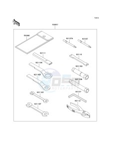 KL 650 E [KLR650] (E8F-E9F) E9F drawing OWNERS TOOLS