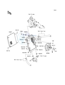 VN 1700 G [VULCAN 1700 CLASSIC LT] (9G-9FA) G9F drawing RADIATOR