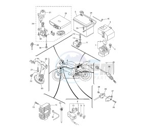 YZF R6 50TH 600 drawing BATTERY