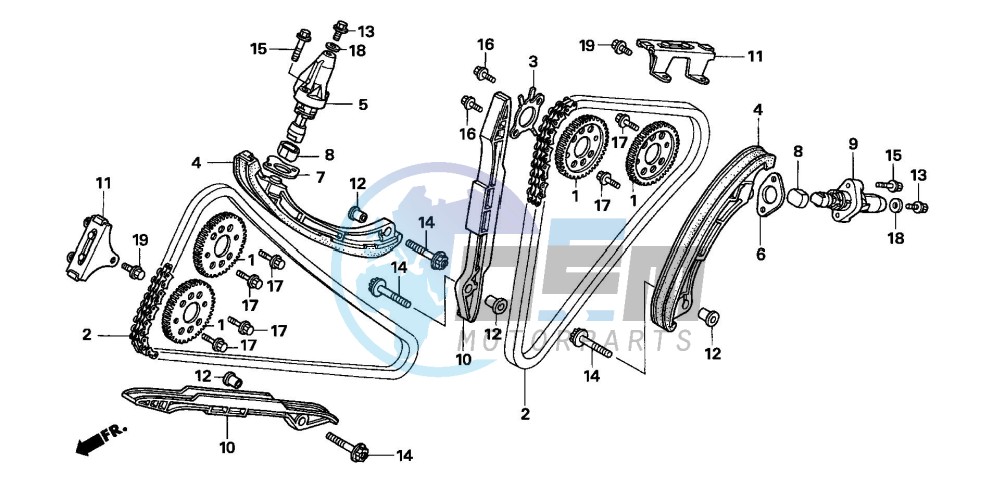 CAM CHAIN/TENSIONER