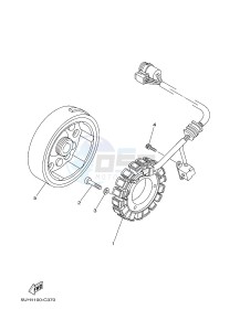 YFM350FWA YFM350DE GRIZZLY 350 4WD (1NSD 1NSE 1NSF) drawing GENERATOR