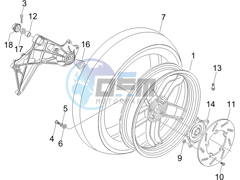 Rear Wheel