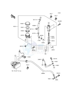 ER-6N_ABS ER650FEF XX (EU ME A(FRICA) drawing Rear Master Cylinder