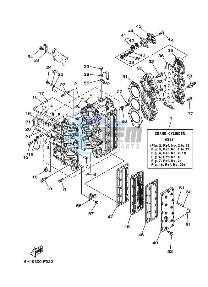 CYLINDER--CRANKCASE