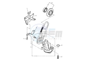 XJ S DIVERSION 900 drawing OIL PUMP