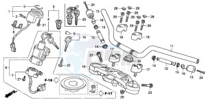 CBF1000T drawing HANDLE PIPE/TOP BRIDGE