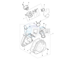 YQ AEROX 50 drawing INTAKE CH  IL