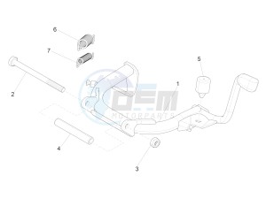 SPRINT 150 4T 3V IGET ABS E4 (NAFTA) drawing Stand/s