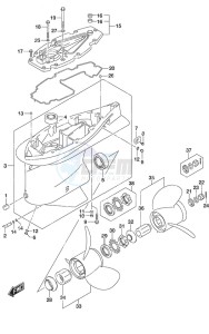 DF 350A drawing Gear Case