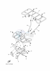 YFM700FWB YFM70KDXK (B6K3) drawing GUARD