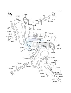 VN 1500 N [VULCAN 1500 CLASSIC] (N4) N4 drawing CAMSHAFT-- S- -_TENSIONER