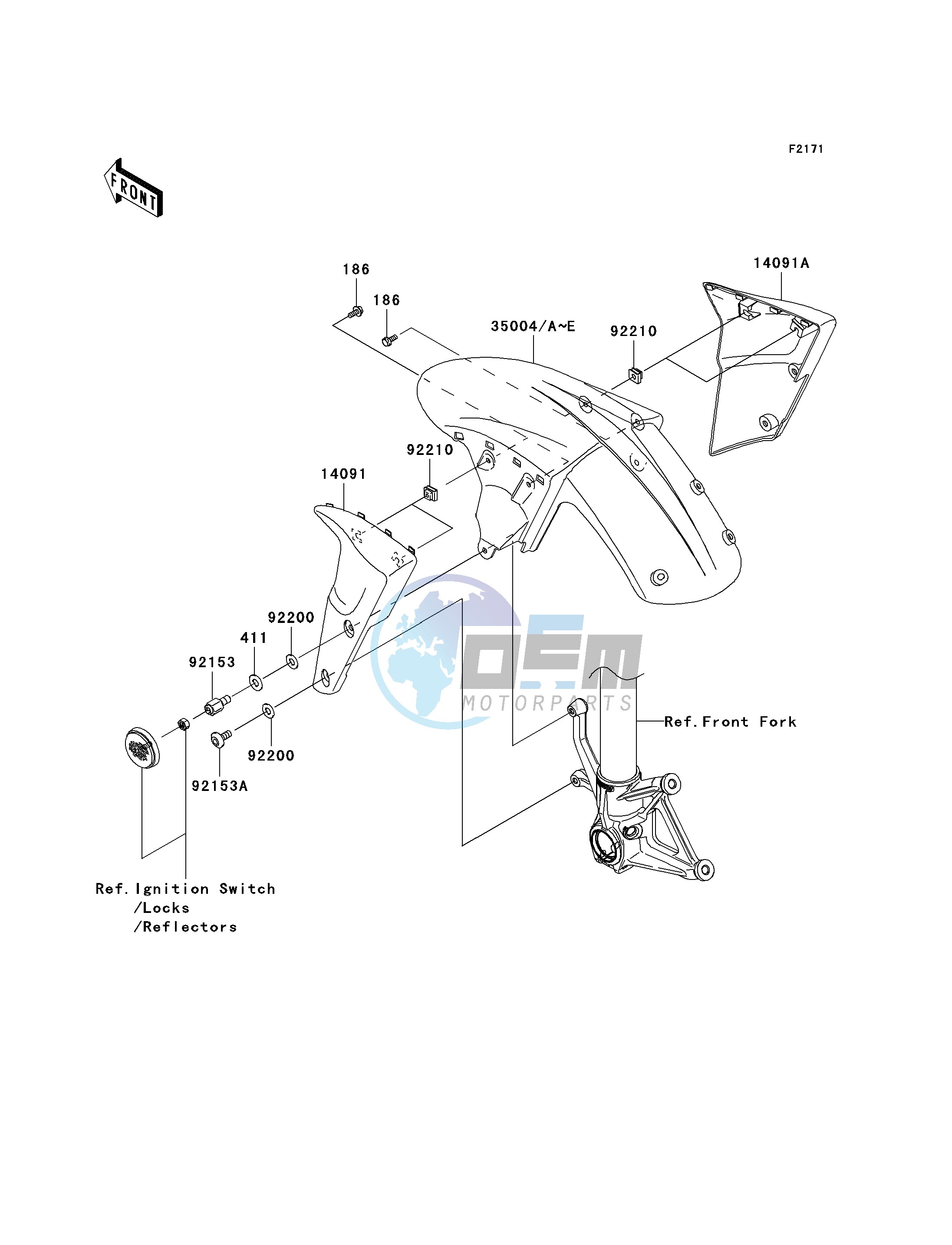 FRONT FENDER-- S- -