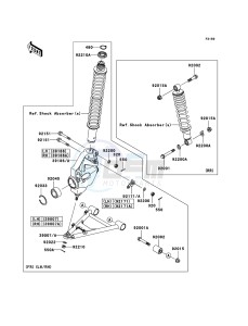 KVF360 KVF360B6F EU drawing Suspension