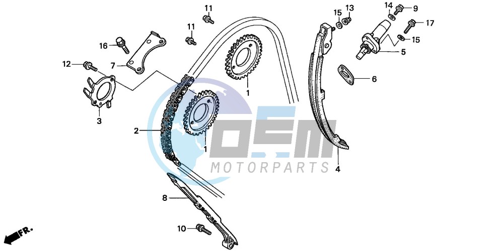 CAM CHAIN/TENSIONER