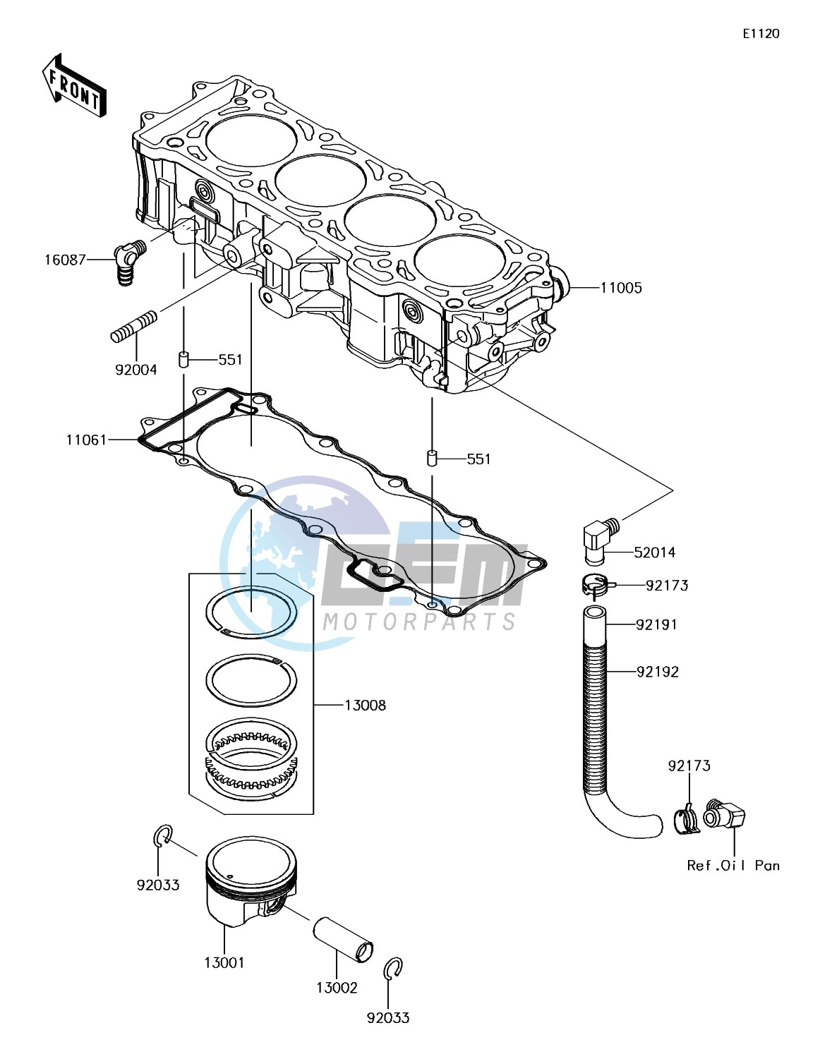 Cylinder/Piston(s)