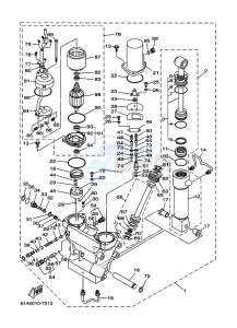 L250AETOX drawing POWER-TILT-ASSEMBLY