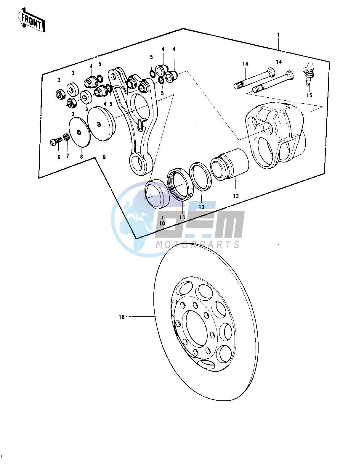 REAR BRAKE -- 77-78 B1_B2- -