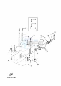 F175AETL drawing PROPELLER-HOUSING-AND-TRANSMISSION-2