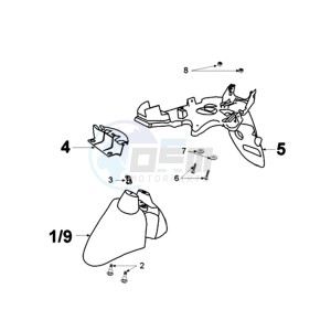 VIVA 2 DCA drawing FENDERS