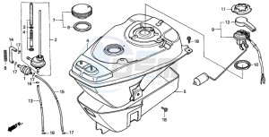 NH80MS drawing FUEL TANK