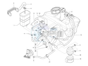 150 4T 3V ie Primavera (NAFTA) drawing Anti-percolation system