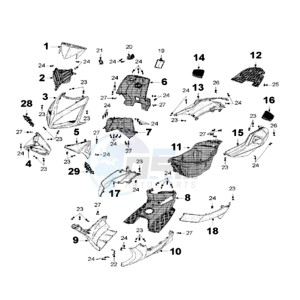 FIGHT 3 X drawing COWLING