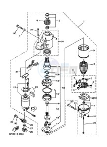 F115A drawing STARTER-MOTOR