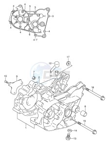 JR50 (P3-P28) drawing CRANKCASE