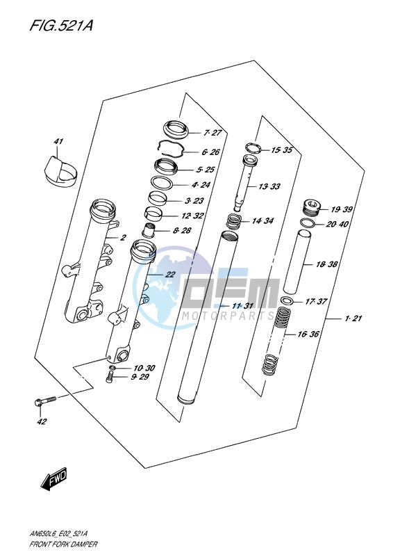 FRONT FORK DAMPER