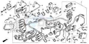 TRX680FAE TRX680 Europe Direct - (ED) drawing WIRE HARNESS