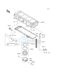 JT 1500 A [STX-15F] (A6F-A9F) A9F drawing CYLINDER_PISTON-- S- -