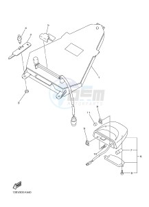 YZF-R6 600 R6 (2CXA) drawing TAILLIGHT