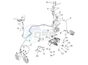 Tuono V4 1100 Factory (EMEA, APAC) (AU, EU, HK, JP, MAL, RC, S, T, TH) drawing ABS brake system