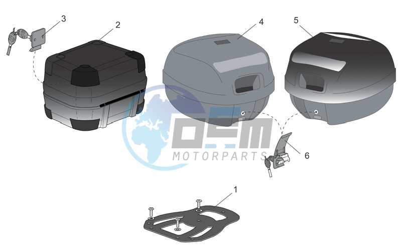 Acc. - Top/cases side cases