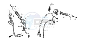 ST1100A drawing SWITCH/CABLE